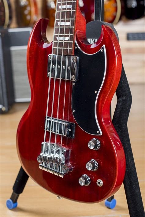 Gibson Sg Standard Bass Heritage Cherry Fender Guitars Bass