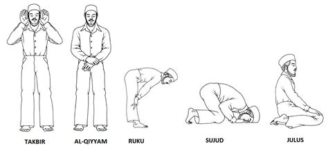 The most important physical positions in the prayer in Islam. | Prayer
