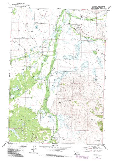 Jackson Mt Topographic Map Topoquest