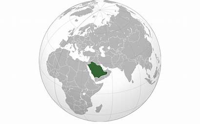 Map Saudi Oman Arabia Gulf Globe Atlas