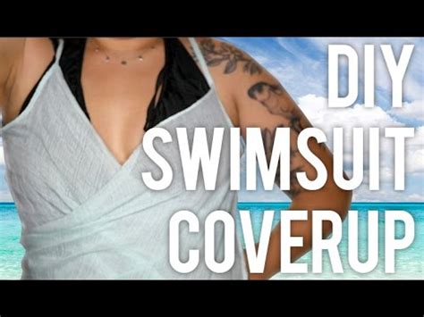 How To Make Swimsuit Cover Up Diy Youtube