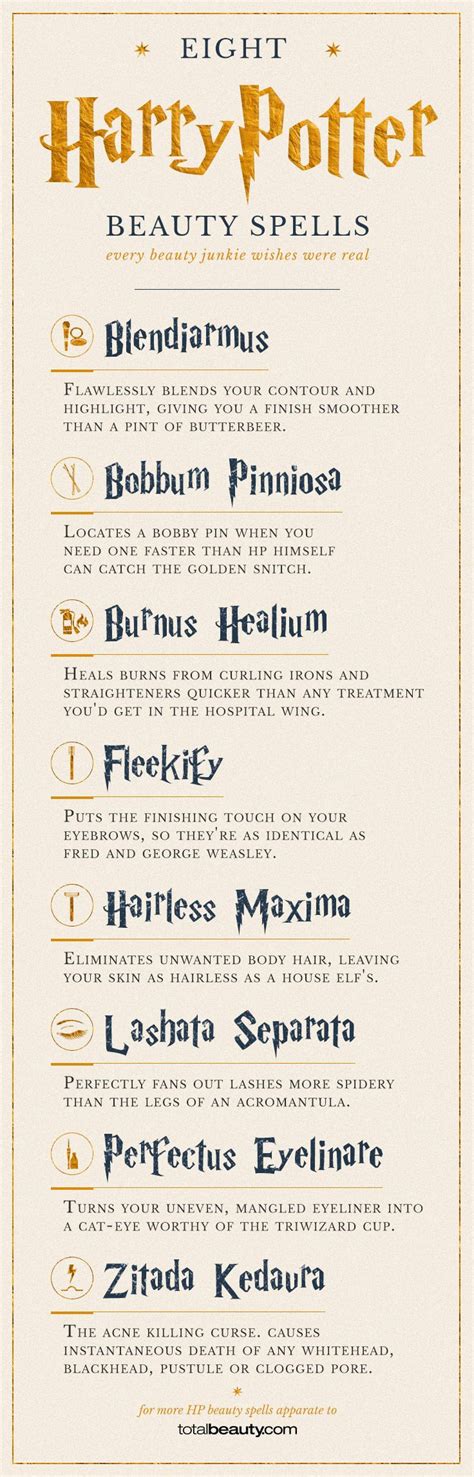20 Harry Potter Spells Every Beauty Junkie Wishes Were Real Harry