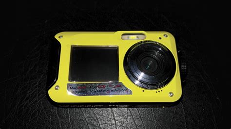 Amy S Reviews Powerlead Gapo G050 Double Screens Waterproof Digital Camera 2 7 Inch Front Lcd