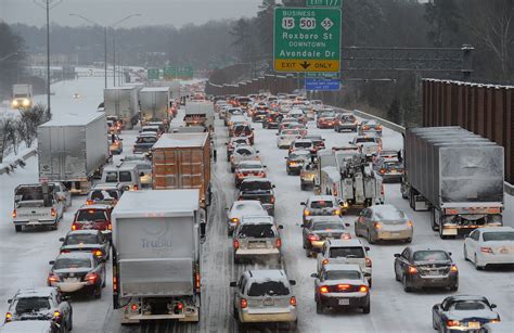 Winter Traffic Jams Traffic Winter Storm Winter