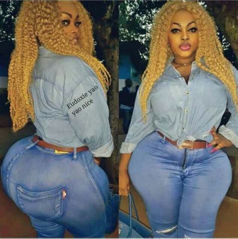 Meet Eudoxie Yao The Lady With The Largest Butt In Africa Celebrities
