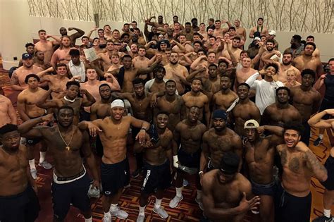 Twitter Going Gaga Over Shirtless Penn State Football Players Outsports
