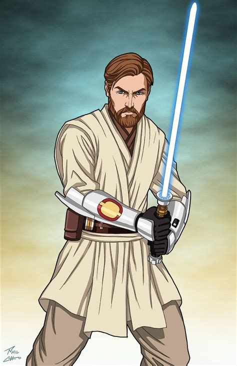 Obi Wan Kenobi Commission By Phil Cho On Deviantart Star Wars Images