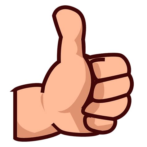 Download High Quality Thumbs Up Clipart Transparent Png Images Art