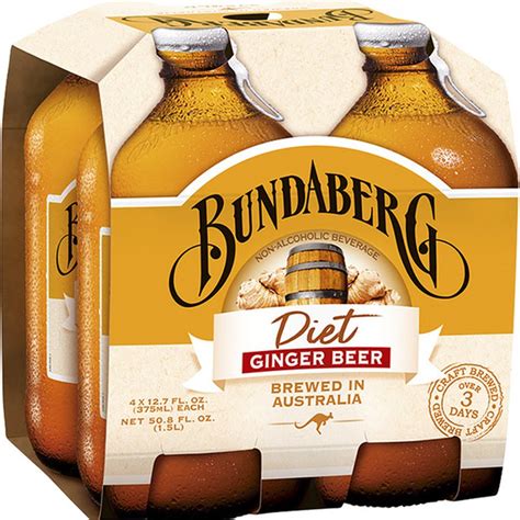 Bundaberg Brewed Drinks Diet Ginger Beer Pack 127 Fl Oz Instacart