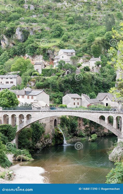 Saint Chely Du Tarn In The Tarn Gorge France Editorial Image Image