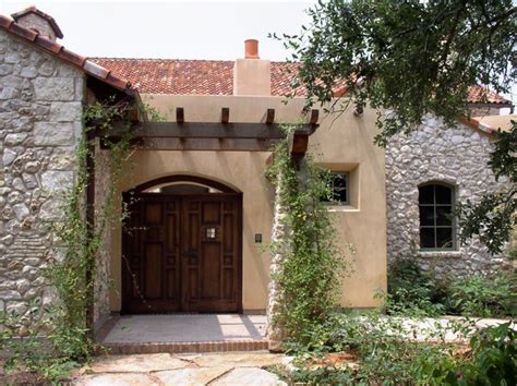 Front Courtyard Entry Mediterranean Exterior Austin By Rick O