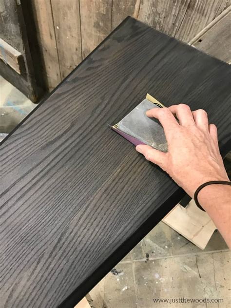 Your local hardware store should have a selection of stains, and many will use a southern yellow pine, a black pine, or any of the long leaf pines, and you are starting out with a yellow/orange wood. How to Paint a Table with the Best Black Furniture Paint ...