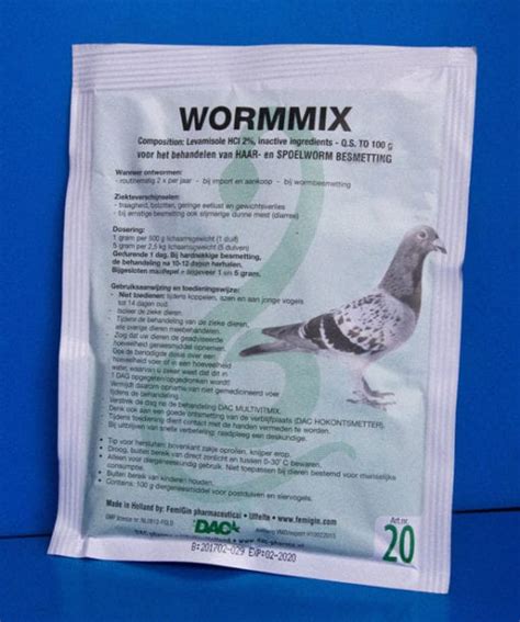 Dac Worm Mix 100 Grams Siegel Pigeons