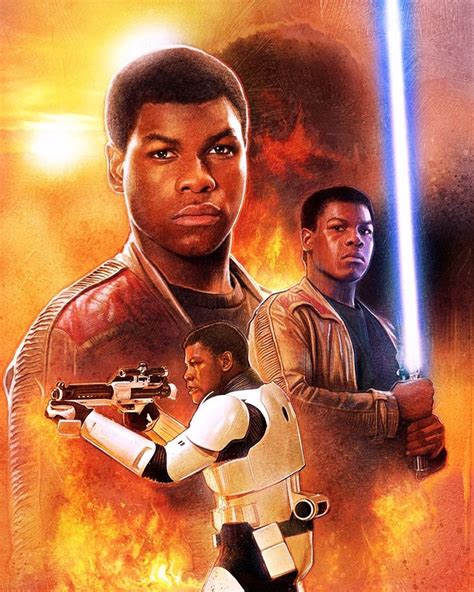 Star Wars Episode Vii The Force Awakens Finn By Paul Shipper