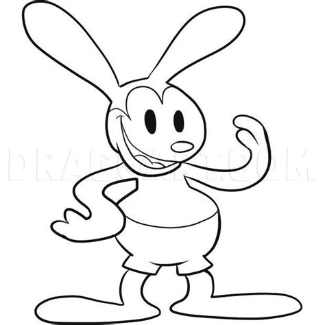 Oswald The Lucky Rabbit Coloring Pages