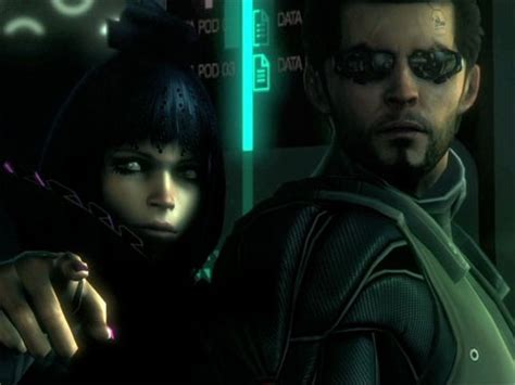 Eliza Cassan Adam Jensen Screenshot Deus Ex Human Videogames Artwork