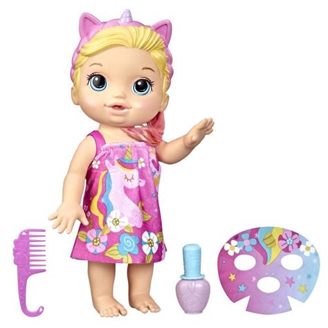 Baby Alive Glam Spa Baby Doll Blonde Hair