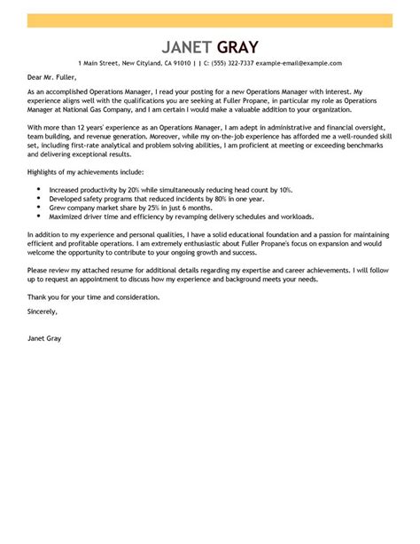 Best Business Cover Letter Examples Livecareer