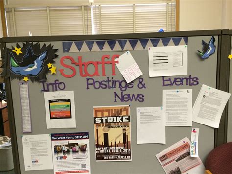 Staff Bulletin Board Keep Everyone Informed And Engaged