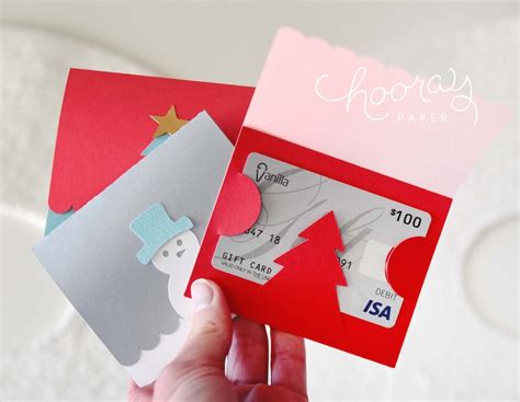 Gift Card Holder SVG Cutting Files For Cricut Silhouette Etsy