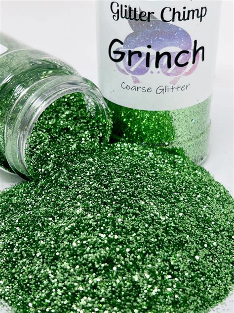 Grinch Coarse Glitter Glitter Chimp