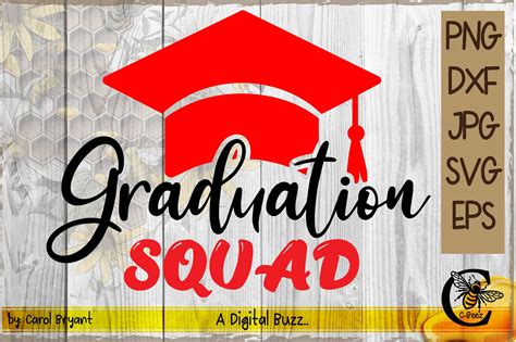 Graduation Squad Graphic By C Beez · Creative Fabrica