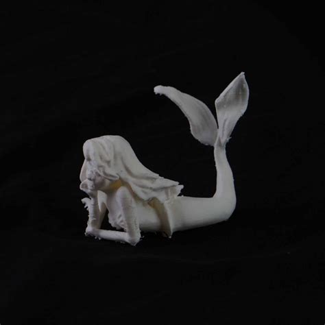 3d printable ariel the little mermaid by kamile zaleckaite