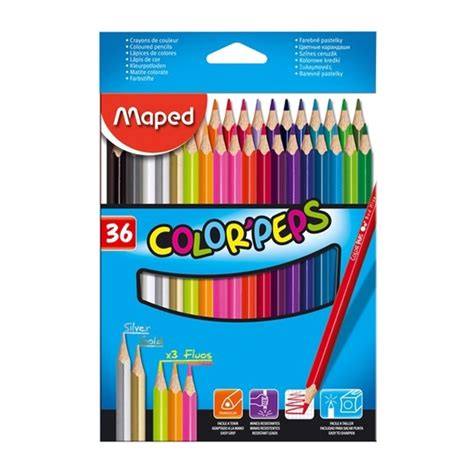 Maped Colorpeps Colour Pencil Set Of 36 Students Colour