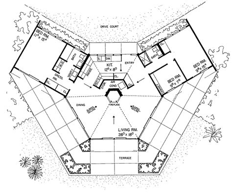 Unique House Plan With Unique Character 0867w 1st Floor Master