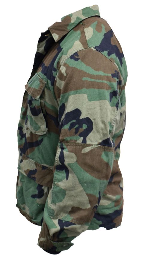 Us Military M81 Woodland Bdu Camo Jacket