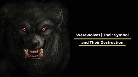 The Werewolf As A Symbol Youtube
