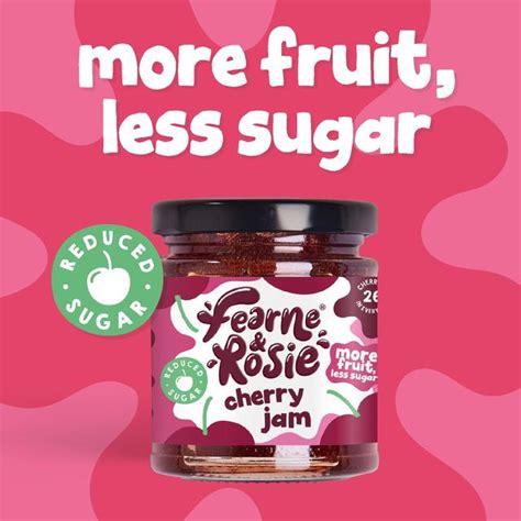 Fearne And Rosie Reduced Sugar Cherry Jam Ocado