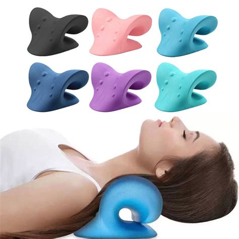 Almohada De Masaje Relajante Para El Cuello Y Los Hombros Dispositivo