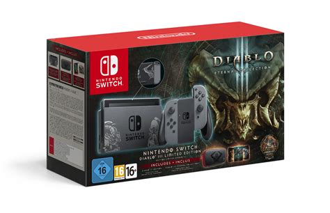 Kjøp Nintendo Switch Console Diablo III Eternal Collection Bundle