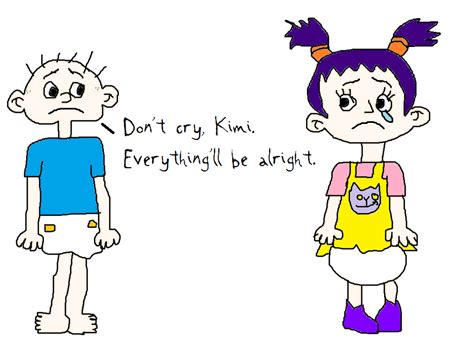 #tommy pickles #rugrats #90s cartoons #nickelodeon #nicktoons #spittaa draws #rugrats art #rugrats artwork #nickelodeon art. Tommy told Kimi Not to Cry by MikeJEddyNSGamer89 on DeviantArt