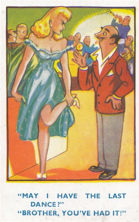 Incest Brother And Sister Dancing Old Comic Humour Postcard Topics