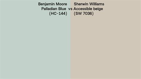 Benjamin Moore Palladian Blue Hc 144 Vs Sherwin Williams Accessible