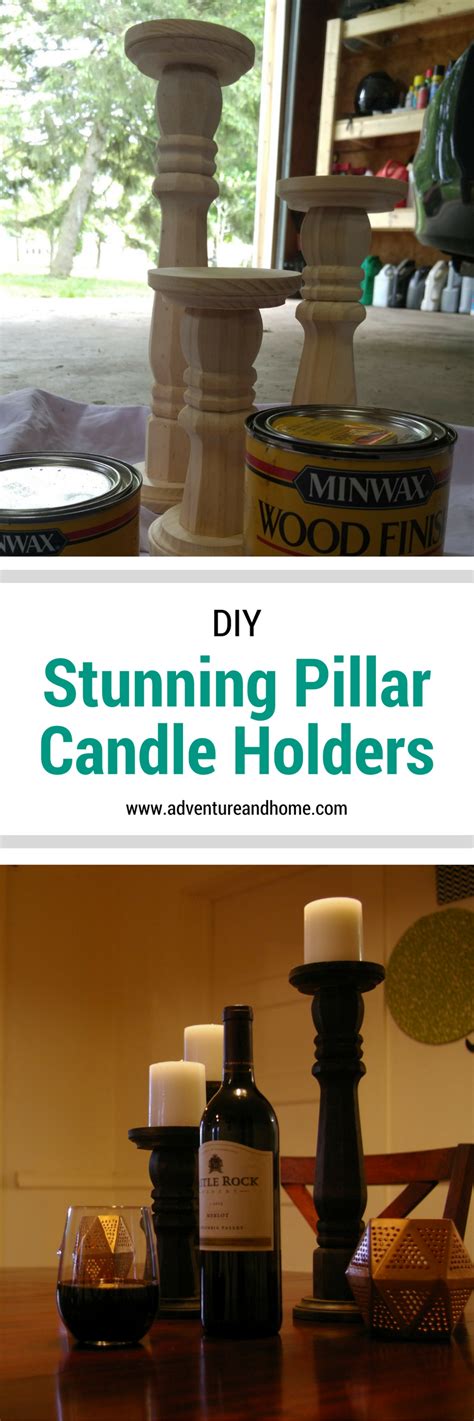 How To Create Stunning Pillar Candle Holders For Less Adventure