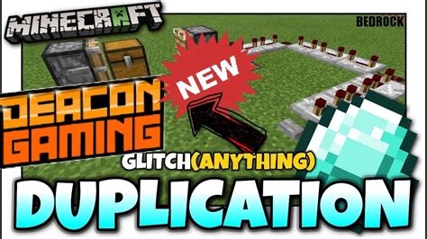 Minecraft Easiest Duplication Glitch Ever For Survival Youtube