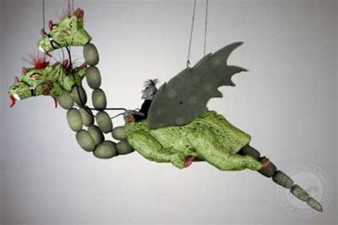 Dragon Puppet Czech Marionettes
