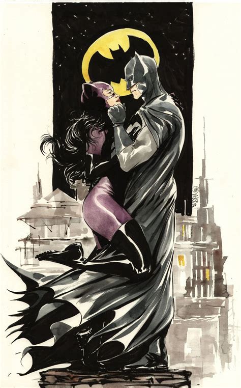 Nguyen Batman And Catwoman Comic Art Batman And Catwoman Batman