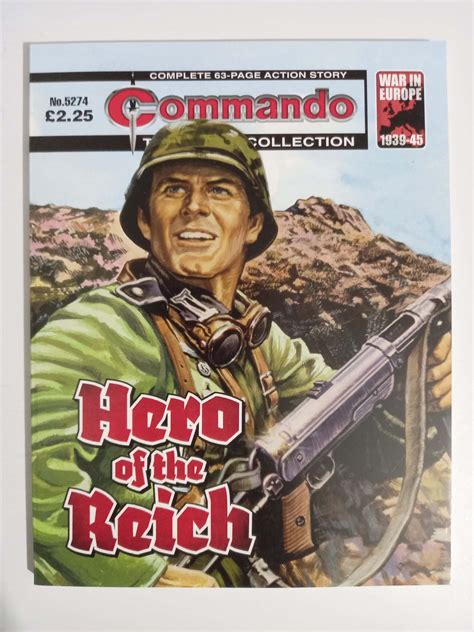 Commando Comic No 5274 Hero Of The Reich Letsgocommando