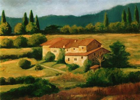 Chianti Hills Painting By Colleen Gallo Fine Art America