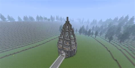 The survival version has dungeons, but no mineshafts, villages or temples as far as i'm aware. Earth, Water, Wind, And Fire Temple Minecraft Map