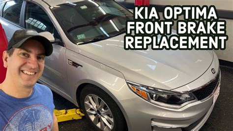 How To Replace Kia Optima Front Brakes Youtube