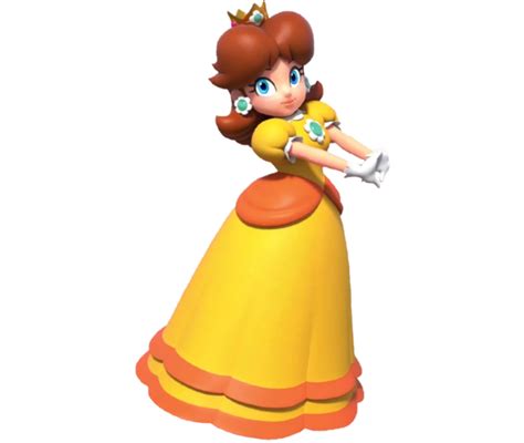 Princess Daisy Render Mario Party 8 Updated By Rubychu96 On