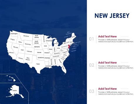 New Jersey Map Powerpoint Presentation Ppt Template Presentation