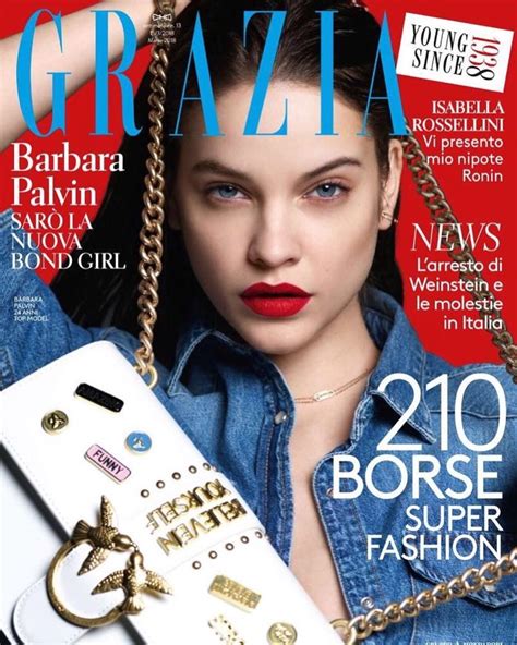 Barbara Palvin On Grazia Italy March 15 2018 Cover Italy Magazine