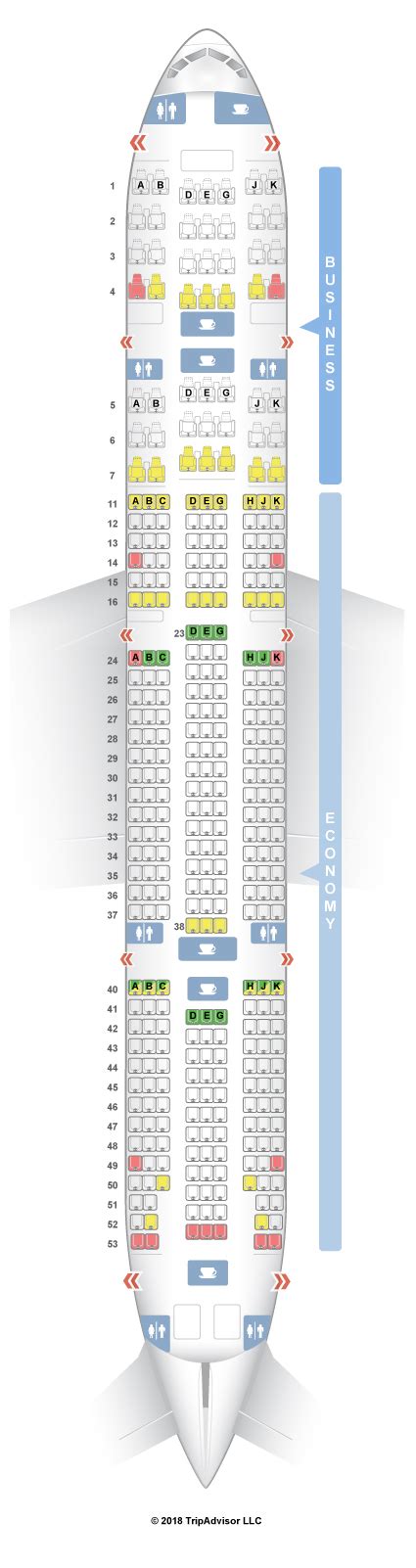 Turkish Airlines Seating Chart