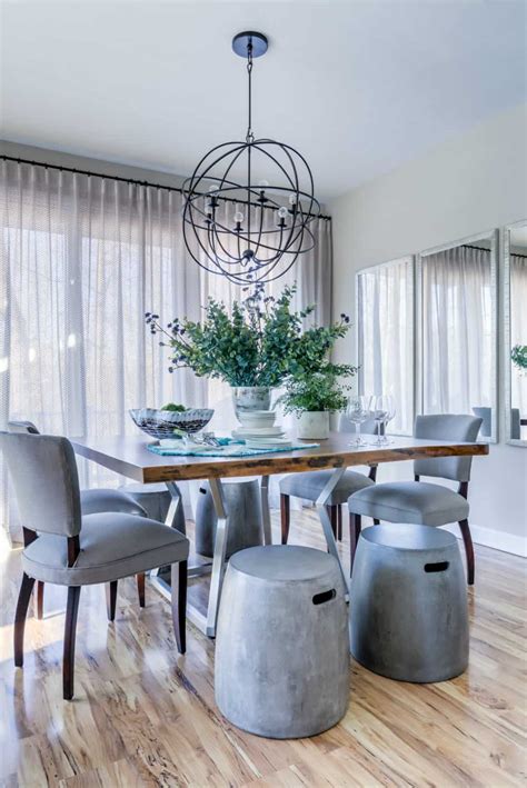 Dining Room Upgrades With Hints Of Masculine Beauty